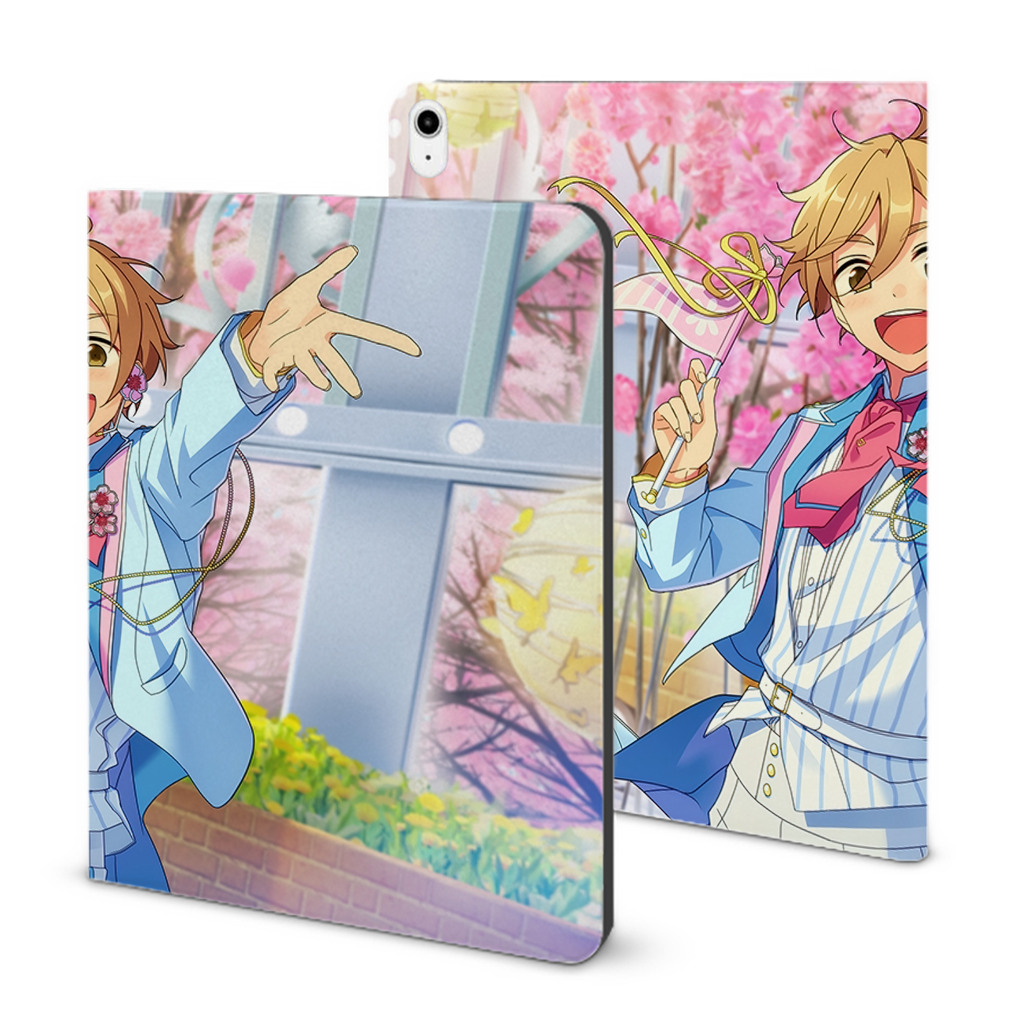 （画像用） あんさんぶるスターズ! Ensemble Stars IPadケース ペンホルダー付き ブックスタイルデザイン